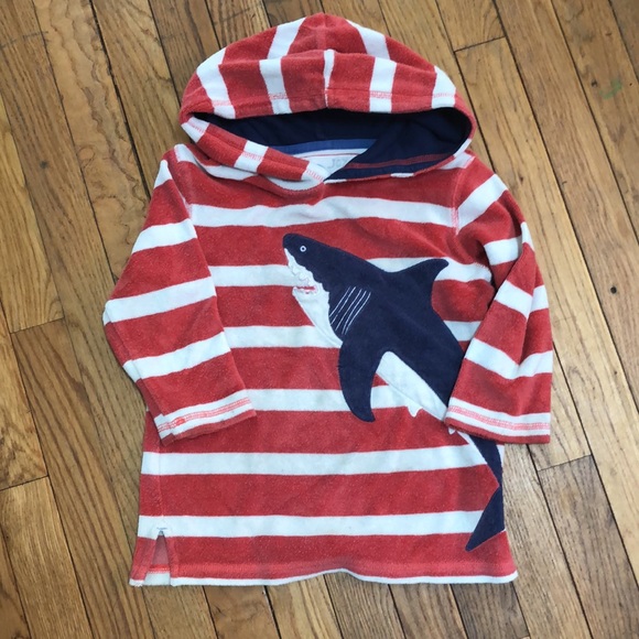 TWIN PACK: Mini Boden Toweling Beach Cover Up - KIDS so 3-4 / 110cm - Picture 2 of 7